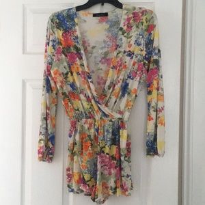 Floral romper